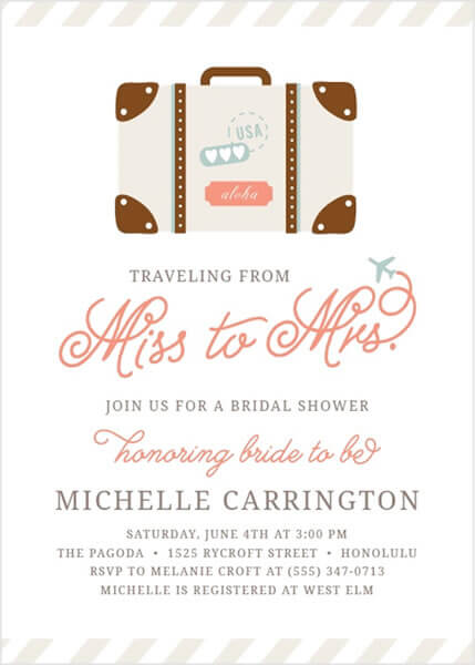 5 Charming Wedding Event Invitations From Basic Invite