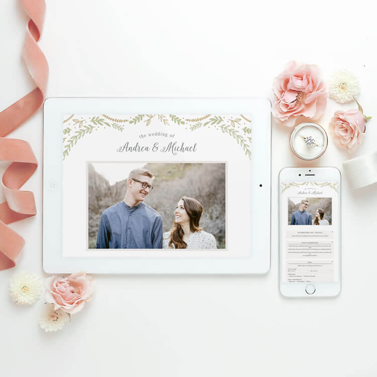 free digital free wedding website with RSVP services you will breath easier.