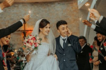 6 Fun Ways to Make an Entrance at Your Wedding Reception